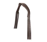 Shire Bridle Headpiece Velociti Rapida Leather - Havana - Full