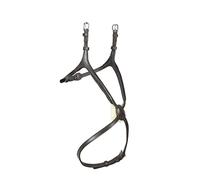 Shires Velociti Rapida Leather Grackle Noseband (X.Full, Black)