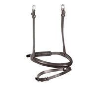 Shires Velociti Padded Raised Flash Noseband - Havana - Extra Full