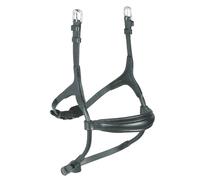 Shires Velociti Rapida Rolled Padded Cavesson Noseband (Cob, Black)