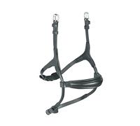 Shires Velociti Rapida Rolled Padded Cavesson Noseband (Cob, Black)