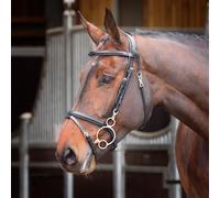 Shires Velociti RAPIDA Training Bridle for Horses Havana - Cob