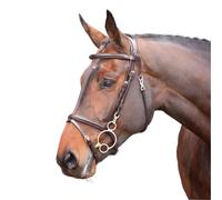 Shires Velociti RAPIDA Training Bridle for Horses Havana - Full