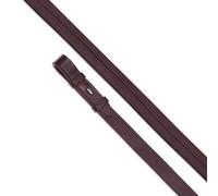 Shires Velociti Rubber Covered Reins - Brown - Size: 54inch x 7/8 inch