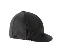 Shires Velvet Skull Cap Riding Hat Cover - Black - Size: Large