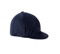 Shires Velvet Hat Cover Navy - Medium