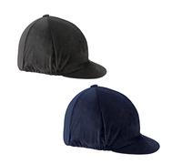 Shires Velvet Hat Cover – Navy – Large