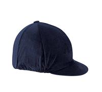 Shires Velvet Skull Hat Cover in Navy, 3 Sizes Small, Navy