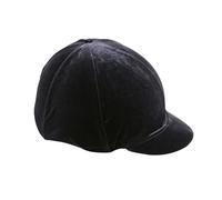 Shires Velveteen Hat Cover Black - 53-57CM