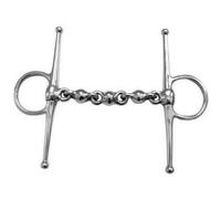 Shires Waterford Horse Full Cheek Snaffle Bit Silver (5.5In)