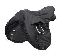 Shires Waterproof Ride-on Saddle Cover - Black - Size: One Size