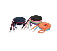 Shires Wessex Cushion Web Lunge Line 8M - Black