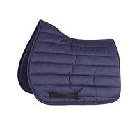 Shires Wessex High Wither Comfort Saddlecloth - Navy Blue: Pony/Cob