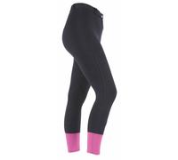Shires Children's Wessex Knitted Self Knee Patch Breeches - 11 - 12 Years · Black