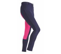 Shires Wessex Maids Navy/Pink Two Tone Jodhpurs - 13-14 Years Old