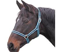 Shires Wessex Cambridge/Navy Headcollar - Small Pony