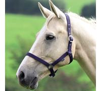 Shires Wessex Nylon Headcollar - Navy - Size: Pony