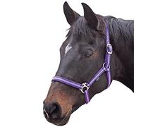 Shires Wessex Pink/Navy Headcollar - Cob