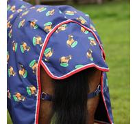 Shires Winnie & Me Lite Turnout Rug - 4'3 · Navy