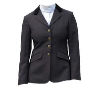 Shires Women's Aston Competition Jacket in Black | Size: 10 Shires Black 10