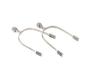 Shires Womens/Ladies Roller Ball Spurs20mm Silver ER870