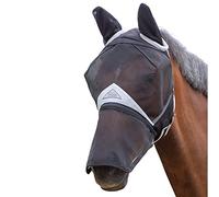 Shires Zeb-Tek Fly Mask - Zebra Print Cob