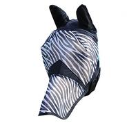 Shires Zeb-Tek Fly Mask - Zebra Print Full