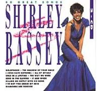 SHIRLEY BASSEY - SHIRLEY BASSEY. 40 GREAT SONGS. 1993 PORTUGUESE IMPORT DOUBLE CD ALBUM