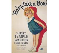 Shirley Temple in Baby, Take A Bow (1934) - Mini Poster/Book Clipping