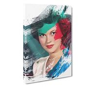 Shirley Temple V2 Canvas Print | Gallery Wrapped 30mm Frame Wall Art | 30x20 inches | Ready to Hang | Modern Cityscape Picture | Living Room Bedroom Lounge Office