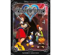 Shiro Amano Kingdom Hearts Volume 4 Paperback Book Shiro Amano Multicolor