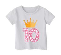 Shirt 152 10th Birthday Boy Gamer Funny 2015 10th Birthday T-Shirt Shirts For Teenagers Boys, White, 12-13 Years