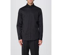 Armani Exchange Men's Smart Stretch Satin Casual Shirt, Black (Black 1200), X-Large