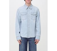 Shirt BOTTEGA VENETA Men color Blue - Size: 48 - male