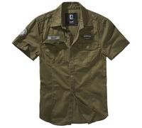 Brandit Luis Vintage Shirt Short Sleeve Short-sleeved Shirt olive M
