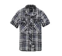 Brandit Roadstar Short Sleeve Shirt White,Grey 2XL Men