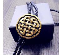 Shirt Chain Lucky Knot Collar Necklace Long Pendant,Shirt Chain