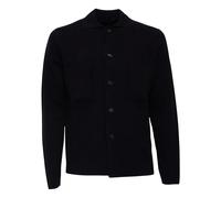 Shirt-collar Buttoned Cardigan - male - Filippo De Laurentiis - Cardigans - Blue - M - Knitwear M