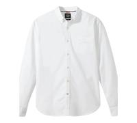 Dockers Men's Oxford 2.0 Shirt - Stretch Long Sleeve - Paper White L UK