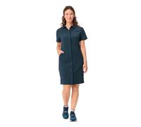Vaude Farley Stretch Short Sleeve Dress Blue 36 Woman