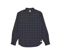 Element Button Down Flannel Regular Fit Long Sleeve Shirt Blue XS Men