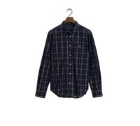 Shirt Gant Reg Ut Cord Check Bleu S