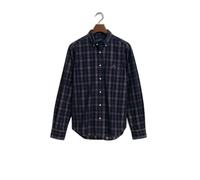 Shirt Gant Reg Ut Cord Check Blue S