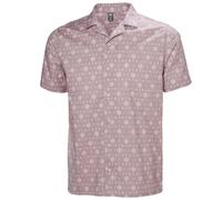 Helly Hansen Men's Holmen Short Sleeve Shirt Purple XL