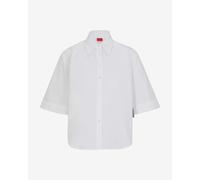 Shirt HUGO Etilla short sleeve white woman - L