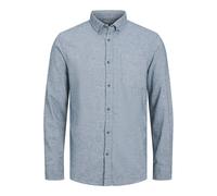 Shirt Jack & Jones Classic Melange Bleu L