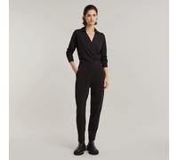 Shirt Jumpsuit - Black - Women XS
