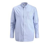 Jack & Jones Oxford Plus Size Long Sleeve Shirt Blue 5XL Men