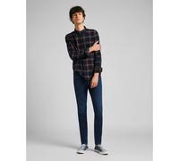 Lee Button Down Long Sleeve Shirt Red M Men