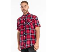 Lonsdale Brixworth Short Sleeve Shirt Red XL Men